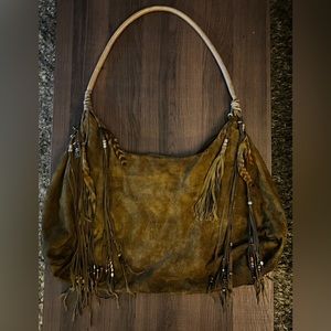 Brenda Knight X Free People Mirage Hobo Bag, Olive